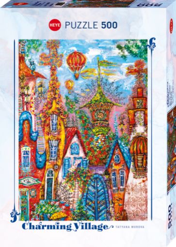 Imagen de Rompecabezas Charming Village Blue Gate 500 Piezas