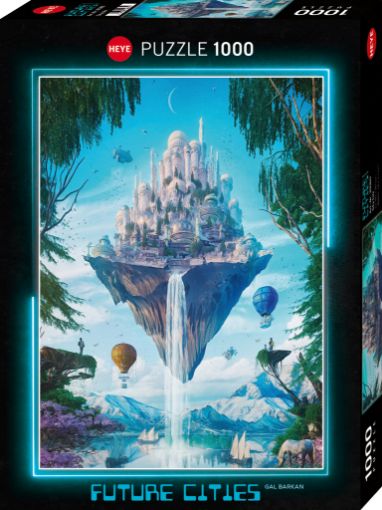 Imagen de Rompecabezas Future Cities Sky Isle 1000 Piezas
