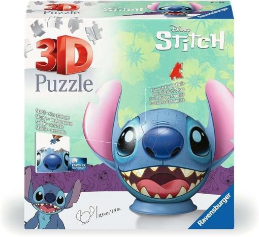 Imagen de Rompecabezas Puzzle 3d - Stitch Con Orejas