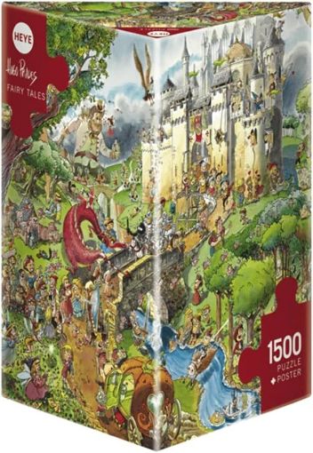 Imagen de Rompecabezas Prades Fairy Tales Triangular 1500 Piezas
