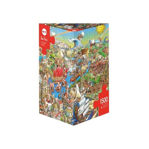 Imagen de Rompecabezas Prades History River Triangular 1500 Piezas