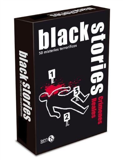 Imagen de Black Stories Crimenes Reales