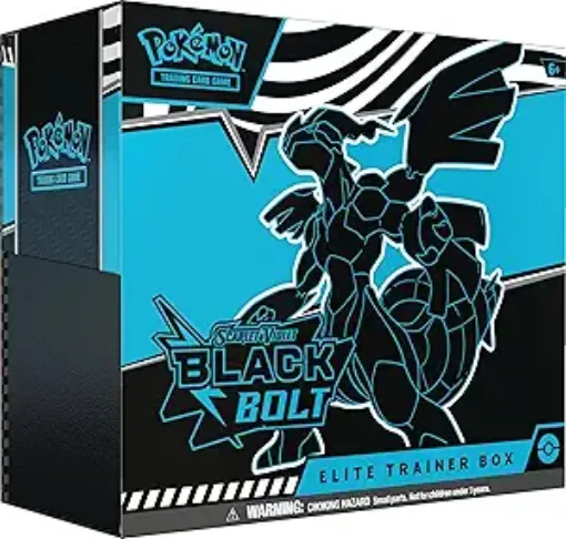 Imagen de Elite Trainer Box Black Bolt Scarlet & Violet 10.5 - Black Bolt & White Flare Pokemon - English