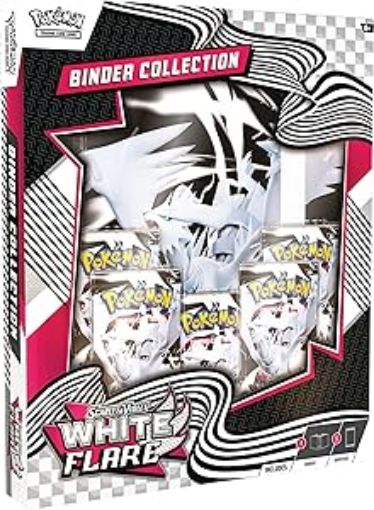 Imagen de Binder Collection White Flare Scarlet & Violet 10.5 - Black Bolt & White Flare Pokemon - English