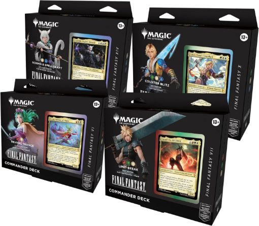 Imagen de Commander Deck Universes Beyond Final Fantasy Magic The Gathering - English