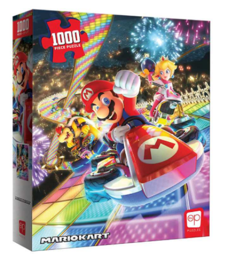 Imagen de Rompecabezas Mario Kart Rainbow Road 1000 Piezas