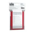 Imagen de Protectores De Tarjeta - Sleeves Standard European 66mmxx92mm Red 50ct. Just Sleeves
