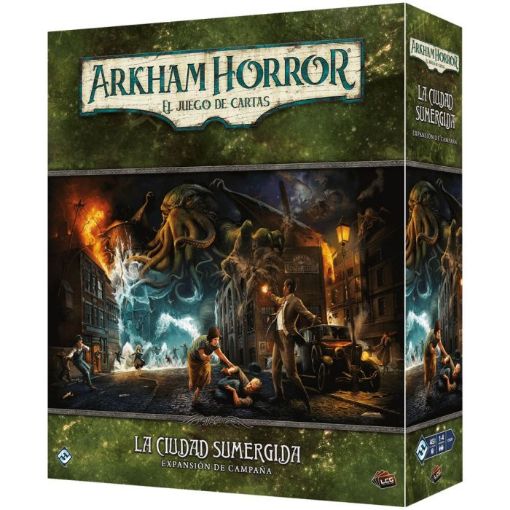 Imagen de Arkham Horror Lcg: La Ciudad Sumergida Expansion De Campaña