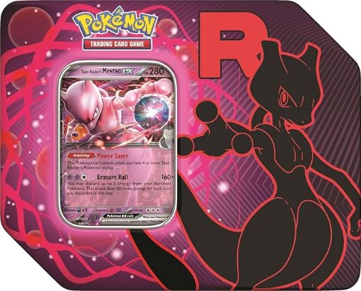 Imagen de Tin Case Team Rocket Pokemon - English