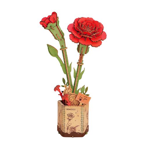 Imagen de Armable Red Carnation Rolife - Tw052