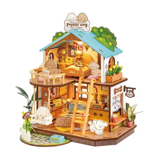 Imagen de Armable Puppy's Cozy Villa Rolife - Dg169