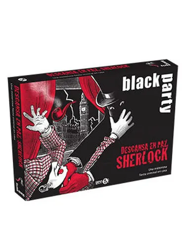 Imagen de Black Party Descansa En Paz Sherlock