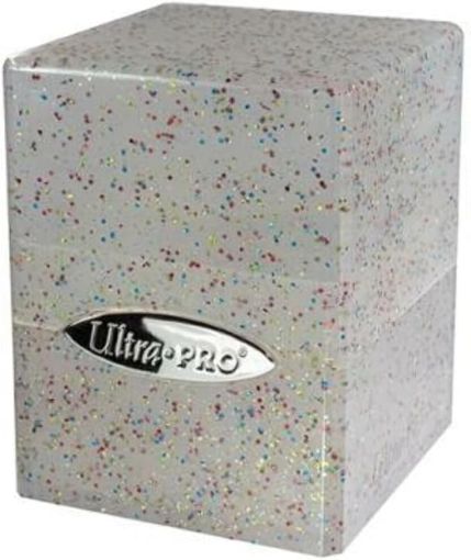 Imagen de Porta Deck - Satin Cube 100+ - Glitter Clear Ultra Pro