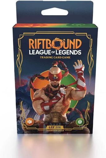 Imagen de Champion Deck Lee Sin Set 1 Origins Riftbound