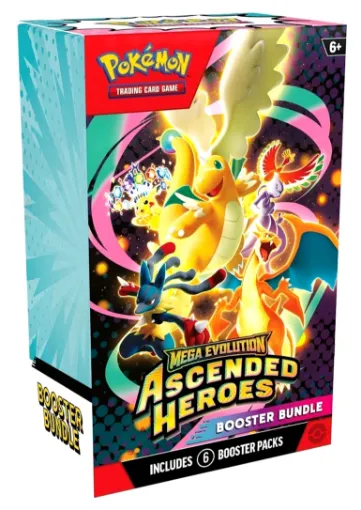 Imagen de Booster Bundle Mega Evolution 2.5 Ascended Heroes Pokemon - English