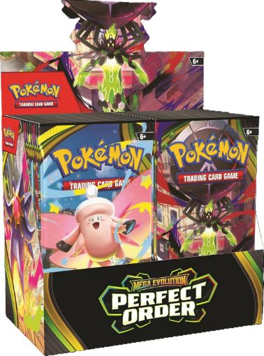 Imagen de Booster Pack Mega Evolution 3 Perfect Order Pokemon - English