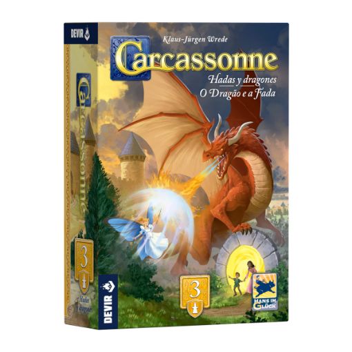 Imagen de Carcassonne: Dragones Y Hadas