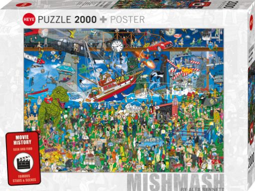 Imagen de Rompecabezas Mishmash Movie History 2000 Piezas