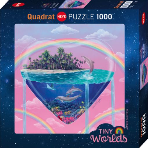 Imagen de Rompecabezas Tiny Worlds The Dolphins 1000 Piezas