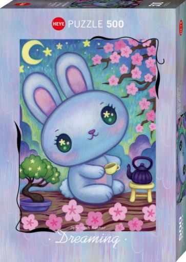 Imagen de Rompecabezas Dreaming Bunny Zen Garden 500 Piezas