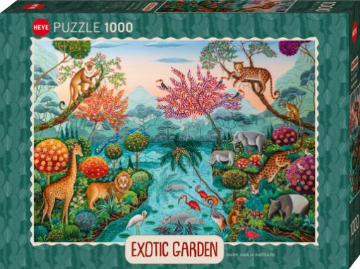 Imagen de Rompecabezas Exotic Garden Lagoon Paradis 1000 Piezas