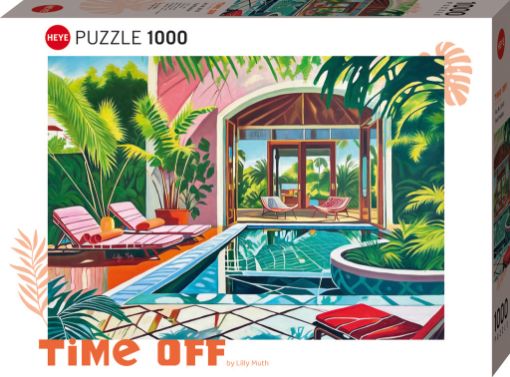 Imagen de Rompecabezas Time Off Pool Position 1000 Piezas
