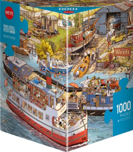 Imagen de Rompecabezas Göbel/knorr Boatyard 1000 Piezas