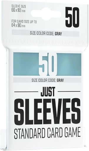 Imagen de Protectores De Tarjeta - Sleeves Standard American 59mmx91mm 50ct. Just Sleeves