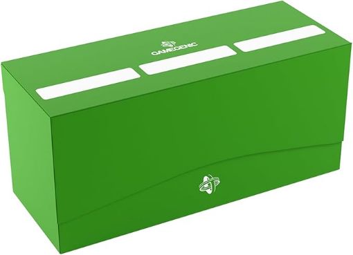 Imagen de Caja Organizadora De 3 Compartimentos - Triple Deck Holder 300+ Xl Green Gamegenic