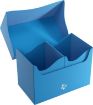 Imagen de Caja Organizadora De 2 Compartimentos - Double Deck Holder 200+ Xl Blue Gamegenic