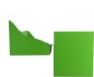 Imagen de Caja Organizadora De 2 Compartimentos - Double Deck Holder 200+ Xl Green Gamegenic