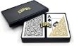 Imagen de Naipe Copag Class Bridge Jumbo Plastic Double Deck Negro/oro