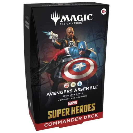 Imagen de Commander Deck Universes Beyond Marvel Super Heroes Magic The Gathering - English