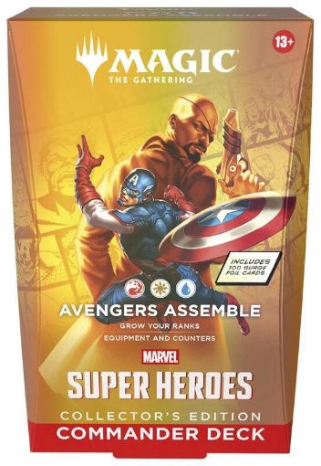 Imagen de Commander Deck Collector Edition Universes Beyond Marvel Super Heroes Magic The Gathering - English