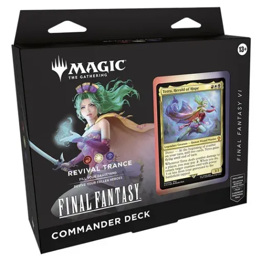 Imagen de Commander Deck Universes Beyond Final Fantasy Magic The Gathering - English