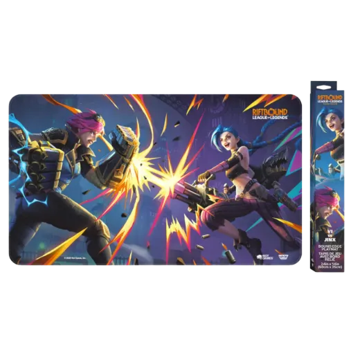 Imagen de Playmat Vendetta #1 Vi Vs Jinix Riftbound