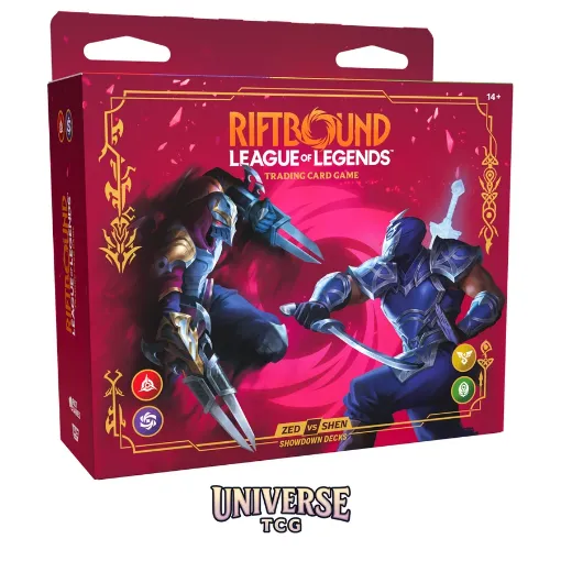 Imagen de Showdown Decks Set 4 Vendetta Zed Vs Shen Riftbound