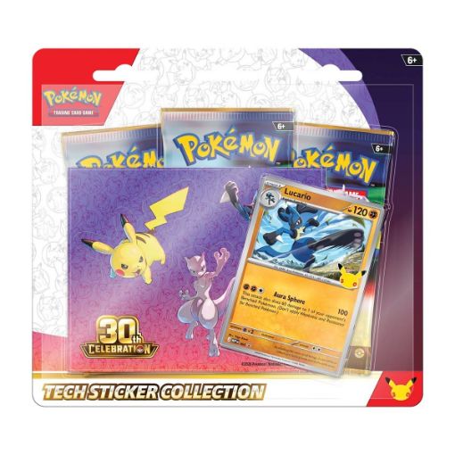 Imagen de Tech Sticker Collection 30th Celebration Pokémon - English