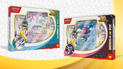 Imagen de Ex Box Greninja-sylveon 30th Celebration Pokemon - English